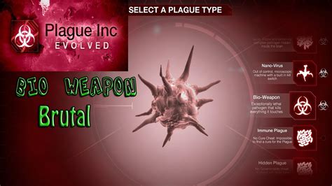 bio weapon plague inc brutal|plague inc evolved online no download.